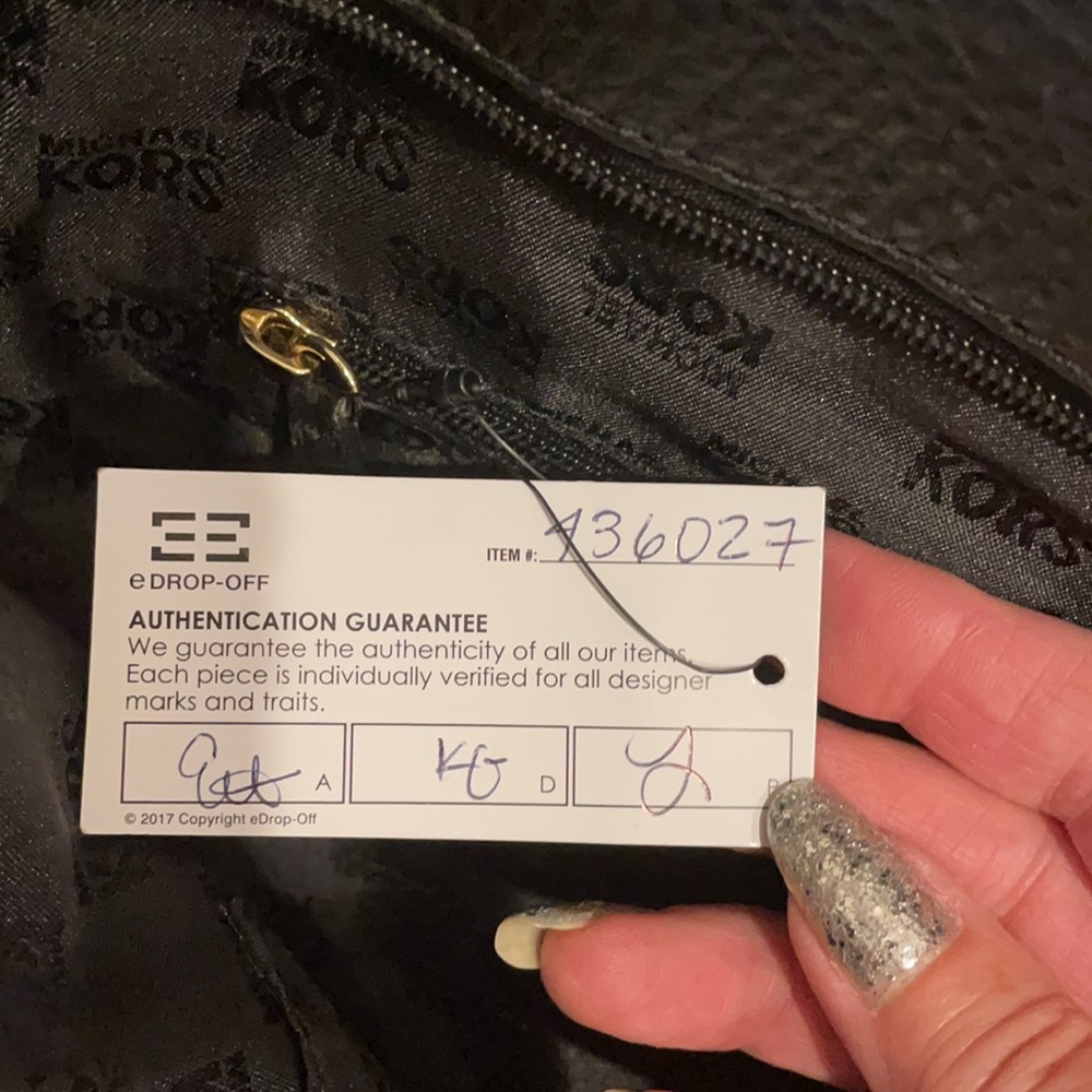 Michael Kors Leather Chain Tote - Picture 9 of 9